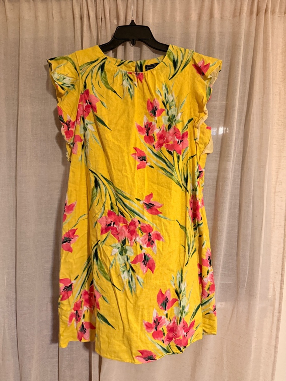 Jessica Howard - Yellow Floral Shift Dress